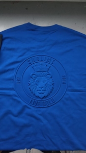 Camiseta FLOWORA de Alta Calidad, 3D con Relieve, 260 GSM, 100% Algodón, Hombros Caídos, Corte Recortado, Estilo Oversize y Cuadrado para Hombre - Product Image 2
