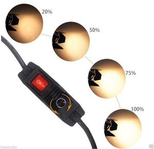 3 個 800W スタジオビデオソフトライトフォーカスレッドヘッドライトキット + スペア電球 + キャリーバッグ - Product Image 5