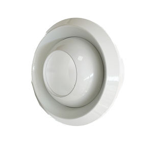 Fora da prateleira Ar Condicionado bola bico jato Plastic Air Outlet Round teto duto ventilação tampa para Hvac - Product Image 5