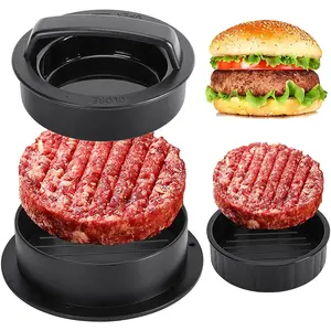 Hamburger Press-Best Patty Maker Barbecue Gefüllte Burger presse-Mini Fleisch presse Burger Maker Burger Mit 100ps Wachspapier