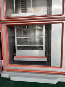 Thermoschock-<span class=keywords><strong>Test</strong></span> kammer in Industrie qualität für zyklische Schlag prüfungen bei hohen und niedrigen Temperaturen - Product Image 6