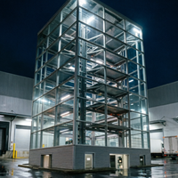 Système de stationnement vertical robotisé entièrement automatique Tabitha PCS, 30 niveaux, homologué CE, capacité de 2500 kg pour garage
