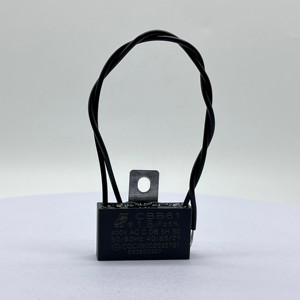 Condensateur de démarrage de moteur <span class=keywords><strong>CBB61</strong></span> 1.2UF 1.5UF 1.<span class=keywords><strong>8UF</strong></span> pour ventilateur de plafond électrique, ventilateur d'extraction, système de ventilation avec fils 250V 400V <span class=keywords><strong>450V</strong></span> - Product Image 2