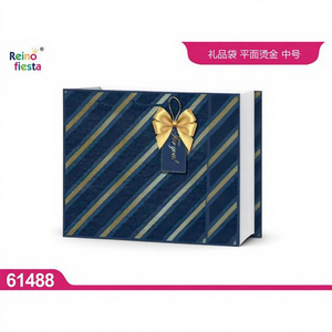 Commercio all'ingrosso piatto caldo che timbra il sacchetto del regalo di medie dimensioni 26x10x32cm opzioni di imballaggio Premium - Product Image 1