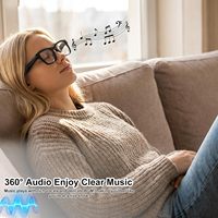 Lunettes Intelligentes IA avec Verres à Changement de Couleur pour la Traduction dans Plus de 160 Langues, Assistant Vocal, Étanchéité IPX-5, Caméra 8MP