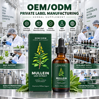 Complément Herbal : Gouttes d'Extrait de Feuille de Molène – Nettoie Naturellement les Poumons et Renforce l'Immunité – Déconseillé aux Femmes Enceintes