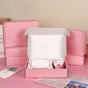 30 <b>Pack</b> 9x6x2 Inch Pink Shipping <b>Boxes</b>,Pink <b>Boxes</b> Corrugated Mailer <b>Boxes</b> for Packaging - Product Image 2