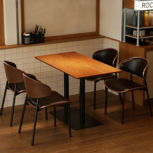 Table carrée et chaises <span class=keywords><strong>de</strong></span> style américain moderne pour bar, table <span class=keywords><strong>de</strong></span> bar musical, table <span class=keywords><strong>de</strong></span> salle à manger, chaise <span class=keywords><strong>de</strong></span> café commerciale - Product Image 6