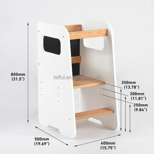 Child <b>Step</b> <b>Stool</b> Tower for Kids Learning Toddler Wood Stepping <b>Stool</b> - Product Image 2