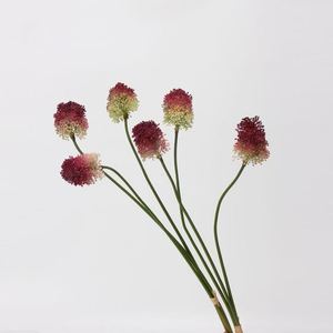 Tête <span class=keywords><strong>de</strong></span> pissenlit artificielle à 3 têtes, boule d'oignon en caoutchouc souple, tige unique, durable, moderne, faite à la main, écologique, haute qualité - Product Image 5