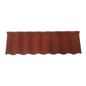 Láminas <span class=keywords><strong>para</strong></span> techos de África Precio por <span class=keywords><strong>metros</strong></span> cuadrados Azulejos escalonados de acero recubiertos de arena de color - Product Image 4