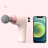 Pistolet de Massage rose vert vibrateur femmes dos épaule appareil de Massage Rechargeable Portable Mini pistolet Fascial de tissus profonds