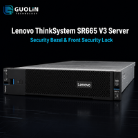 Server AI Lenovo ThinkSystem SR665 V3 2U Spesifikasi Maksimal 2x AMD EPYC 6TB TruDDR5 3x GPU 40 Bay Server Komputasi Performa Ekstrem