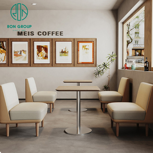 Mobili commerciali Coffee Shop sofà all'ingrosso ristorante ristorante e divano personalizzato colore & dimensione - Product Image 3