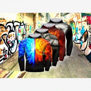 Sudadera con Capucha de Superhéroe con Estampado 3D para Hombre, para Gimnasio y Deportes - Product Image 3