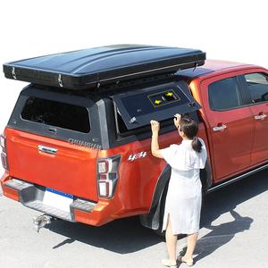 <span class=keywords><strong>MITSUBISHI</strong></span> l200 BT-50 için sürgülü pencereler dmax gölgelik ile pickup gölgelik alüminyum arka hardTop gölgelik - Product Image 2