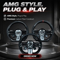 Volant en cuir AMG Dragonfly pour Mercedes W177 W205 W213 X247 X253, de l'ancien au nouveau modèle