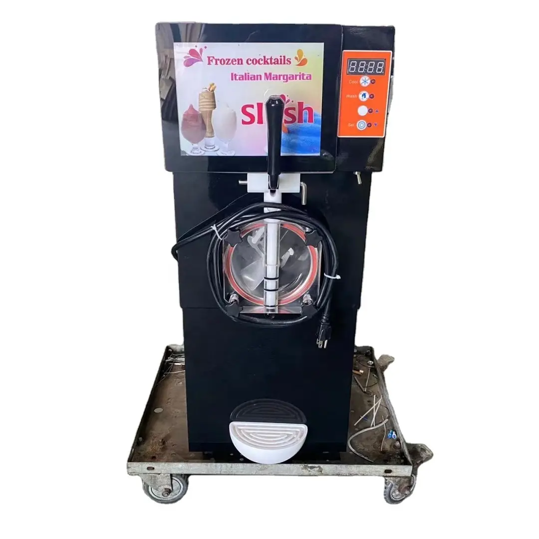 TEBAK Granita Ice Slash Frozen Drink Making Commercial Smoothie Slushie Machine Slushy Maker Margarita Slush Machine