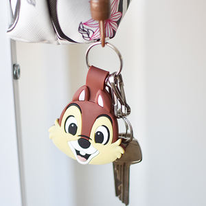 Microfibre enroulé fil extensible dessin animé porte-clés à la mode pendentif suspendu ornement clé portefeuilles accessoire décoratif - Product Image 5