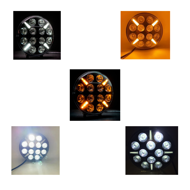 super bright 9inch round heavy duty work light Spotlight Truck