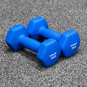 High Quality Neoprene <strong>Hex</strong> <strong>Dumbbells</strong> <strong>Set</strong> 0.5 kg to 10 kg Cast Iron Material Hand Weights for Women's Gym Fitness - Product Image 5