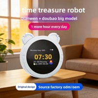 Robot intelligent IA Time Treasure, réveil pour étudiants, machine à histoires pour l'apprentissage de l'anglais pour enfants, jouet de conversation en forme de pouf, fabriqué en Chine