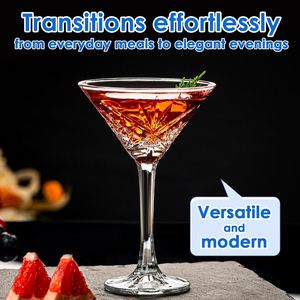 Juego de Copas de <span class=keywords><strong>Martini</strong></span> Vintage, 4 Piezas, Copas de Cristal para Cóctel, 4oz, con Tallo, para Margarita y <span class=keywords><strong>Espresso</strong></span> <span class=keywords><strong>Martini</strong></span> - Product Image 4