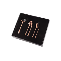 Hot Selling 3 Stuks Zinklegering Rose Gouden Fruit & Groente Gereedschap Keuken Accessoire Set In Geschenkdoos