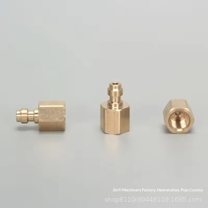 8mm <b>Quick</b>-Connect Male Copper Power <b>Connector</b> One-Way High-Pressure Valve Inlet Nozzle M10*1G1/8NPT Internal External Thread ABS - Product Image 4