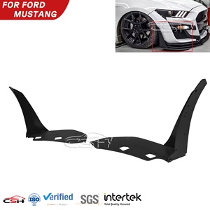 Chaoshenghang marque Offre Spéciale avec le prix le plus bas nouveau Style en gros brillant noir pare-chocs avant coin lèvre séparateur pour <span class=keywords><strong>Mustang</strong></span> <span class=keywords><strong>2015</strong></span> - Product Image 1