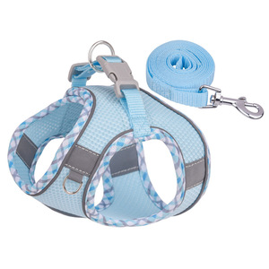 Kingtale <span class=keywords><strong>Harnais</strong></span> pour <span class=keywords><strong>chien</strong></span> personnalisable sans traction avec tissu en maille douce et sangles réfléchissantes d'origine - Product Image 2