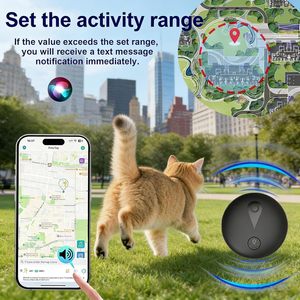 Collar Localizador GPS para Mascotas, Etiqueta Antipérdida para Perros y Gatos con Reproducción de Trayectoria de Movimiento - Product Image 5