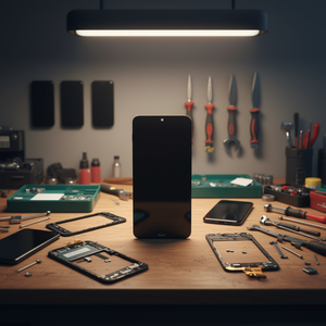 เรดมี่ โน้ต 8T จอแอลซีดีแบบเต็มหน้าจอพร้อมกรอบแผงสัมผัสสีดำชุดบริการ - Product Image 3