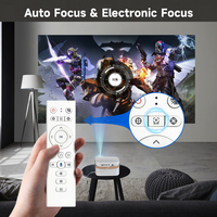 WWT- F8STV Android 11.0 projecteur intelligent 4K 1080p Home cinéma 1650ANSI Lumens 2GB RAM équipement vidéo et de présentation