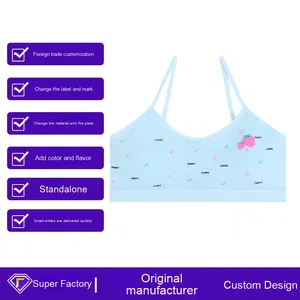 Morcoda-Sujetador para chicas jóvenes, ropa interior personalizada, chaleco para 7 estudiantes de escuela primaria, de 10 a 14 años, sujetador para adolescentes de primera etapa - Product Image 6