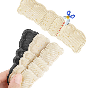 Coussinets de talon <span class=keywords><strong>pour</strong></span> <span class=keywords><strong>chaussures</strong></span> trop grandes Inserts de talon Poignées de talon antidérapantes Inserts de coussins de doublure Empêche les ampoules de frottement - Product Image 4