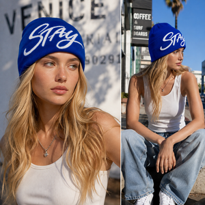 <span class=keywords><strong>Bonnet</strong></span> personnalisé de créateur en gros, tricot jacquard, chaud pour l'hiver, avec logo brodé, unisexe pour hommes et femmes - Product Image 3