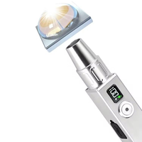 Torche de pierres précieuses rechargeable par USB à 3 LED avec lumière d'affichage numérique pour tester les bijoux en jade