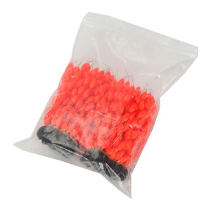 Flotteur de pêche en rivière à profil en T rouge fluorescent Seven Star Float, conception sensible, lot en vrac - Product Image 4