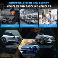 Lector de Códigos D9EV, Herramienta de Diagnóstico para Vehículos Eléctricos, Escáner de Estado de la Batería, Codificación de ECU, Programación de Llaves para Vehículos Tesla/BYD, Pantalla Táctil de 9.7 Pulgadas