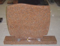 GOLDTOP OEM/ODM Chine pierre tombale en granit pas cher vente chaude pierre tombale en granit noir pas cher pierre tombale en granit rouge impérial