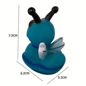 Juguete de Baño de Plástico Amarillo con Forma de Abeja y Pato, Personalizable con Logotipo, para Niños, con Sonido, Regalo de Navidad - Product Image 3