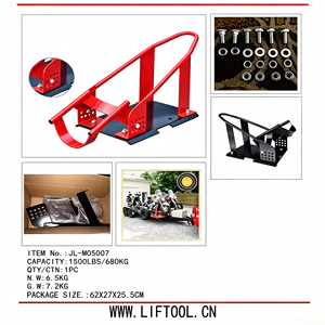 Cavalletto per Riparazione Moto Minimalista Rosso, Cavalletto Moto Personalizzabile, Vendita all'Ingrosso di Fabbrica - Product Image 4