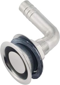 <span class=keywords><strong>Bouchon</strong></span> <span class=keywords><strong>de</strong></span> ventilation <span class=keywords><strong>de</strong></span> réservoir <span class=keywords><strong>de</strong></span> carburant pour <span class=keywords><strong>bateau</strong></span>, en acier inoxydable 316, 5/8 pouce, montage traversant du coque, joint d'étanchéité, matériel marin, 90 degrés - Product Image 5