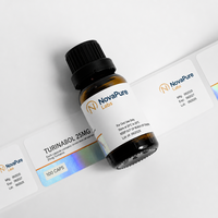 Etiqueta Farmacéutica Personalizada, Etiqueta Adhesiva para Botellas de Medicamentos con Acabado Mate o Brillante, Diseño Personalizado