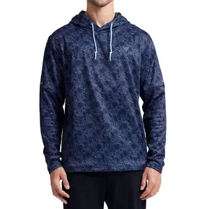 Autumn Pineapple Fashion Embroidery Hoodies Lining Drawstring Hoodies Lightweight Breathable Fleece for Men with Print Knitted