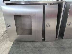 خزانة إطفاء حريق بباب واحد مع بكرة خرطوم، خزانة هيدرانت حريق مصنعة حسب الطلب، خزانة طفايات حريق من الفولاذ المقاوم للصدأ SS304 - Product Image 4