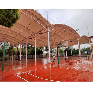 Membrana Arquitectónica de PVDF de Alta Resistencia para Techos Deportivos de Voleibol, Baloncesto y Tenis en Pabellones Deportivos Interiores - Product Image 4