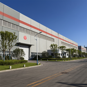 Hangar préfabriqué en structure métallique, garage, entrepôt en acier, atelier, design moderne, poutre en acier solide en forme <span class=keywords><strong>de</strong></span> H, solution tout-en-un - Product Image 1