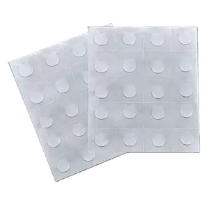 Colle acrylique blanche Super colle, 10 acrylique, points autocollants Double face, impression personnalisée, taille client approuvée, avertissement CN